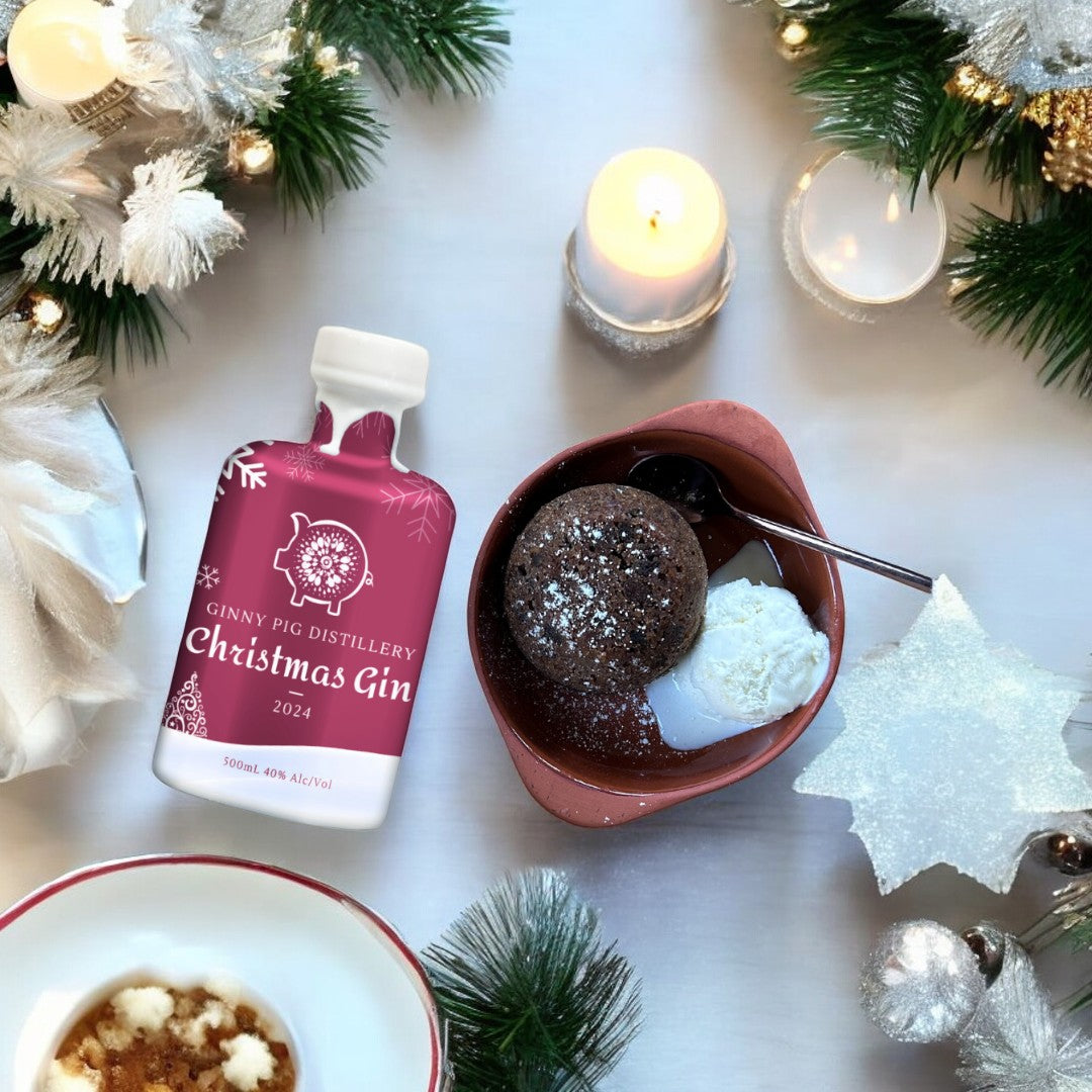 Christmas Gin Infused Pudding